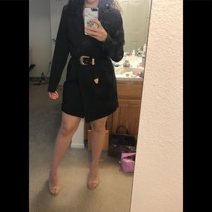 Blazer dress black -8